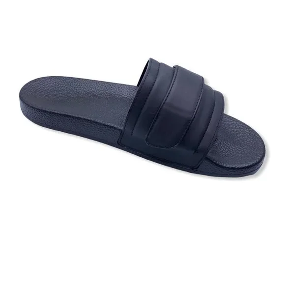 Pastry Adult Black Recovery Customizable XXL Slip On Slides Shoes - Picture 4 of 8